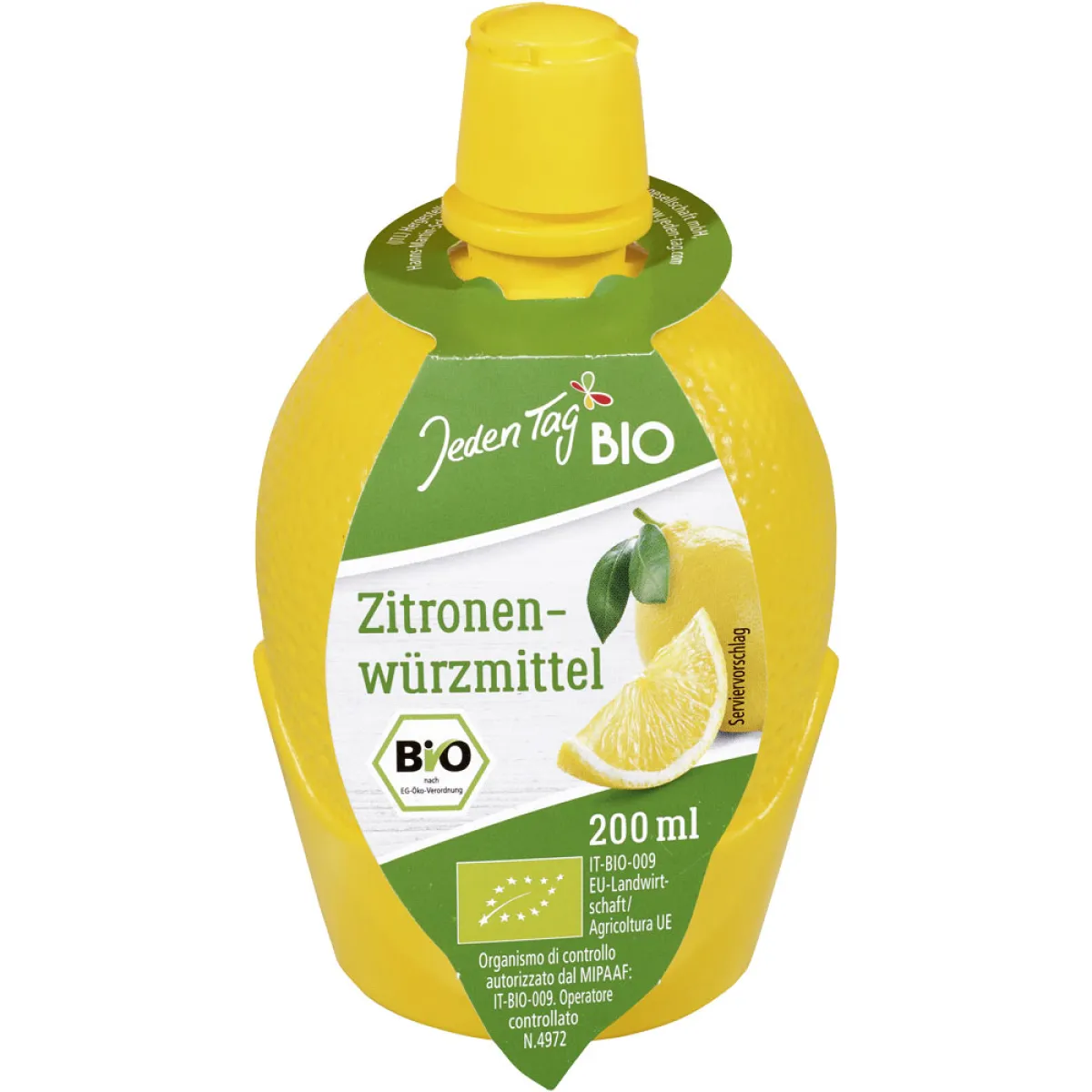 Jeden Tag Bio Zitronenwürzmittel 200 ml