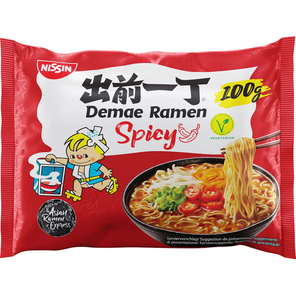 Nissin Demae Ramen Spicy 100 g
