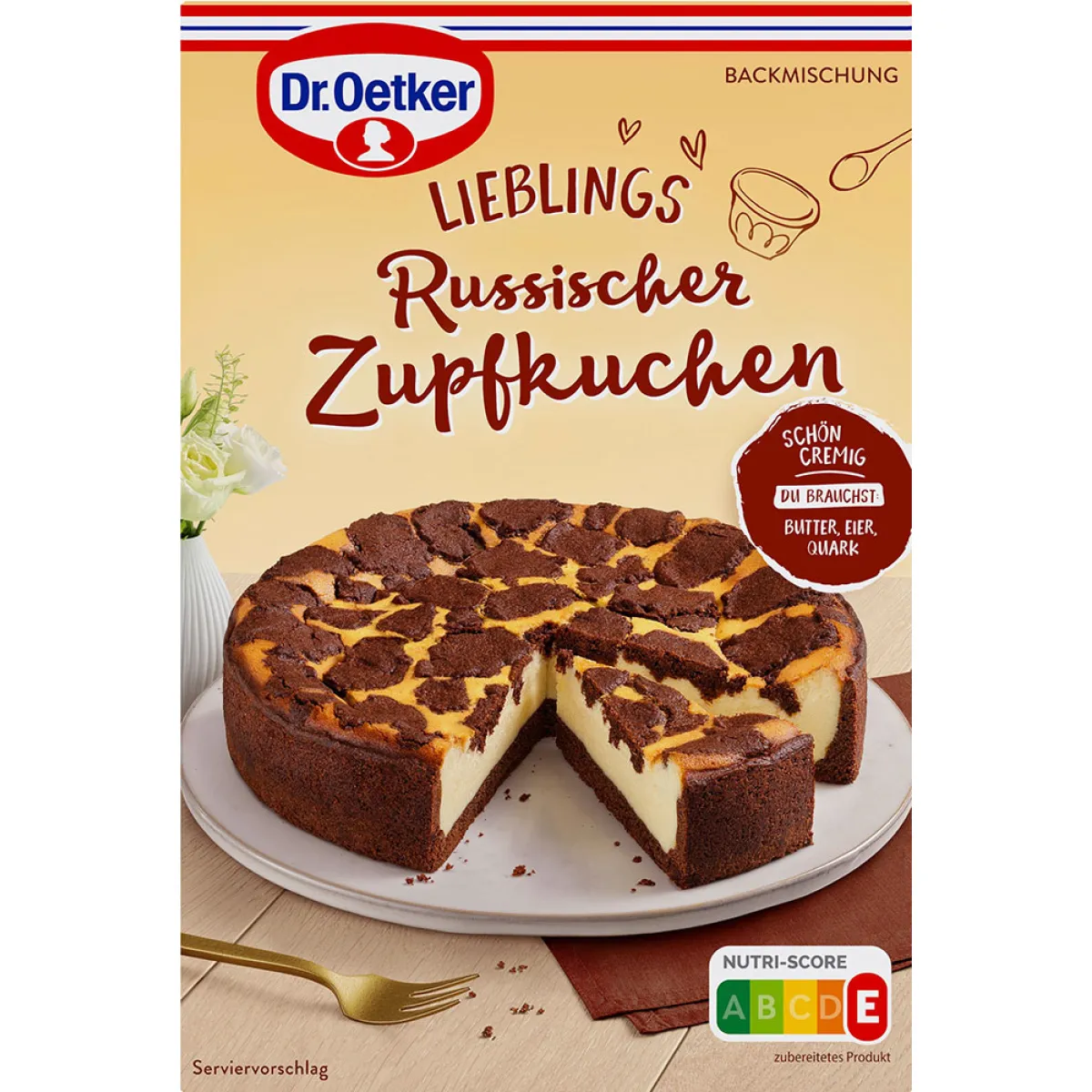 Dr. Oetker Backmischung Russicher Zupfkuchen 670 g