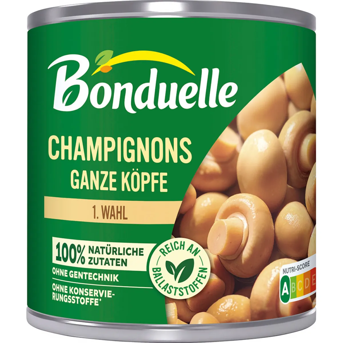 Bonduelle Champignons ganze Köpfe 1. Wahl 390 g