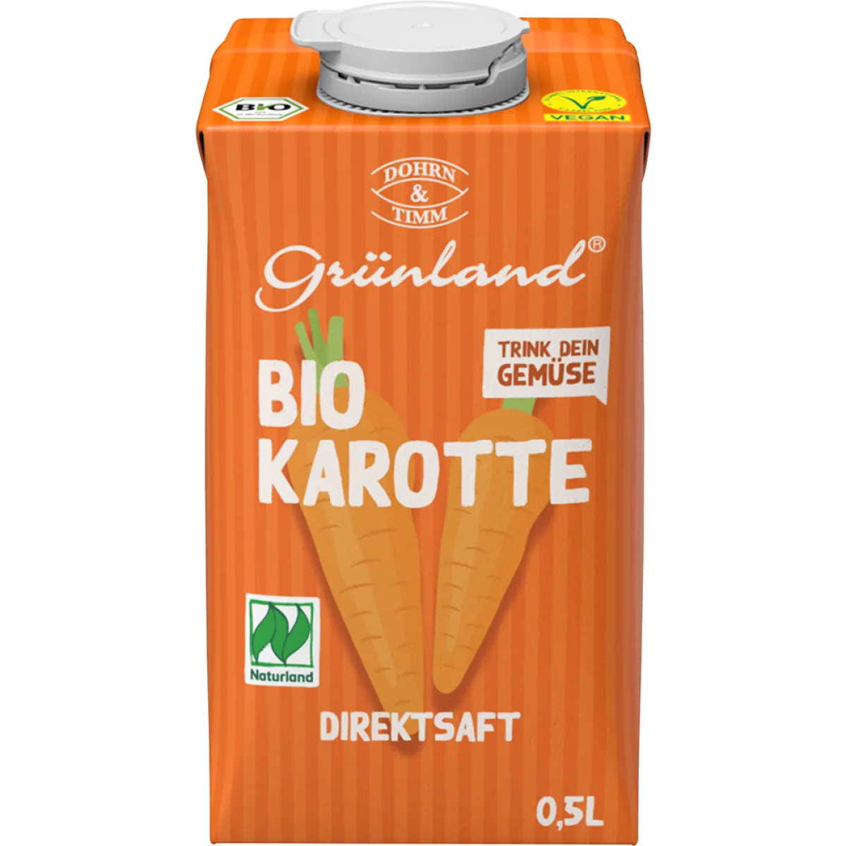 Grünland Bio Karottensaft 0,5 l