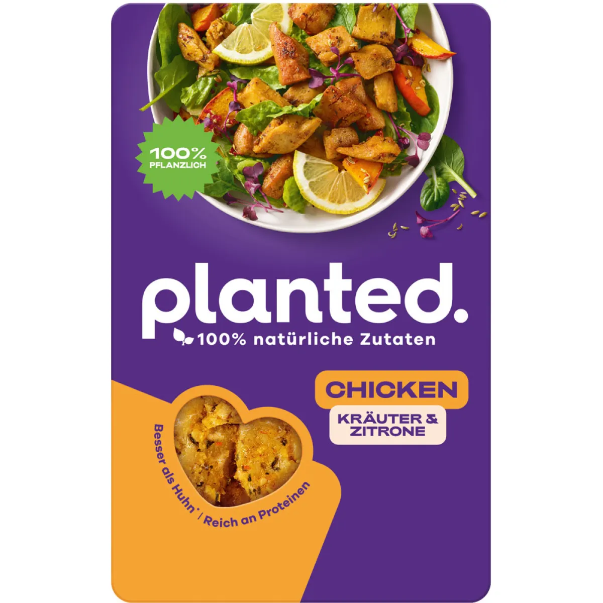 planted. Chicken Kräuter und Zitrone 160 g