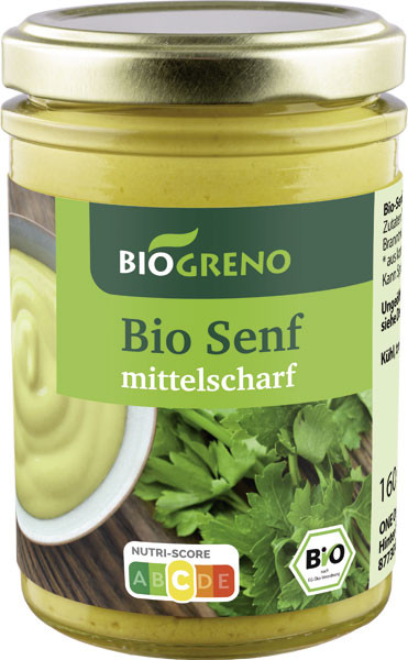 Biogreno Senf 160 ml