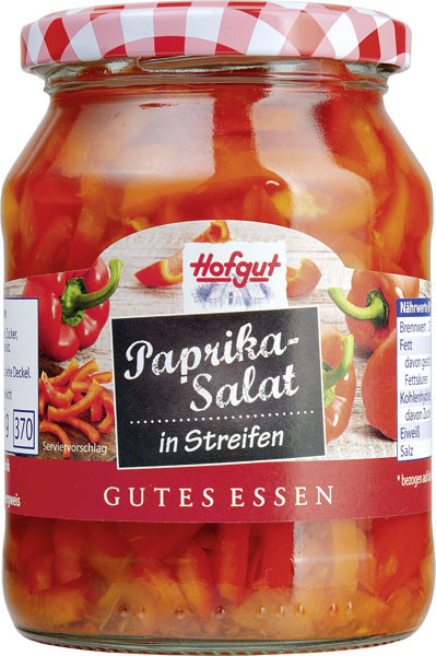 Hofgut Paprika-Salat 370 ml