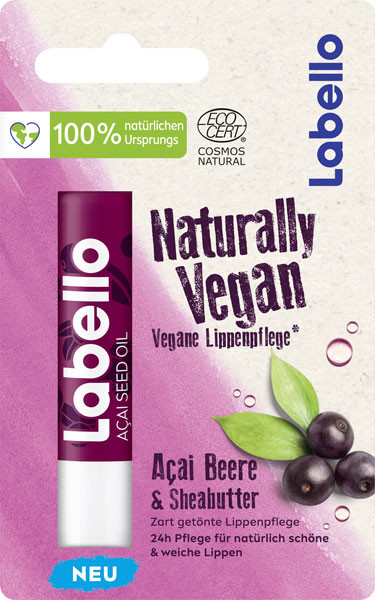 Labello Naturally Vegan Hanföl &amp; Sheabutter 5,2 ml