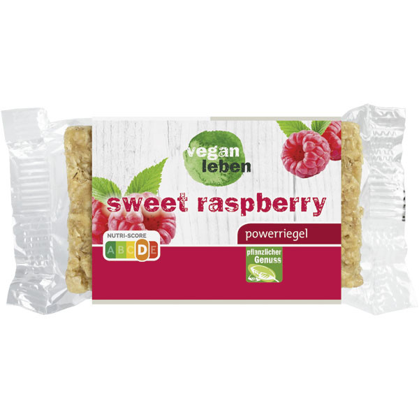 vegan leben Powerriegel sweet raspberry 95 g
