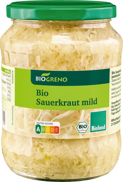 Biogreno Sauerkraut 680 g