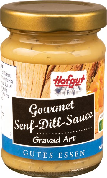 Hofgut Gourmet Senf-Dill-Sauce 85ml