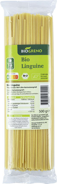 Biogreno Linguine 500 g
