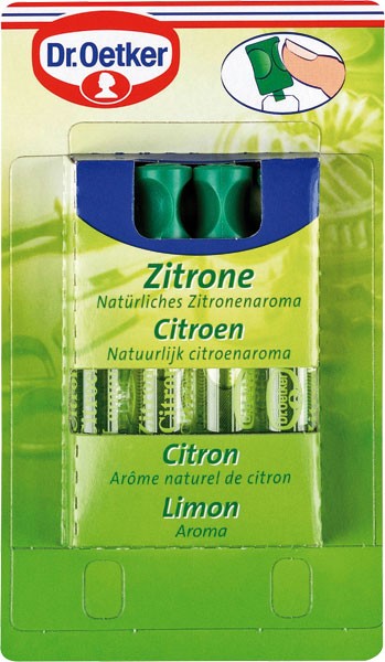 Dr. Oetker Zitrone Natürliches Aroma 4 Stück