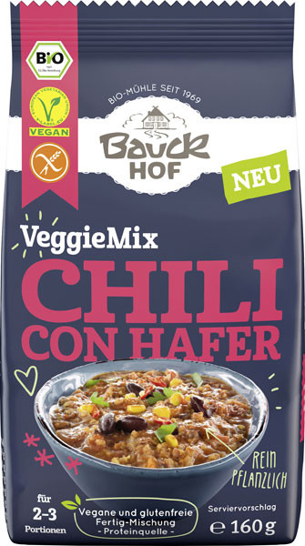 Bauckhof Bio Veg.Mix Chili con Hafer 160 g