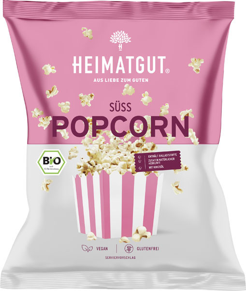 Heimatgut Popcorn süß 90 g