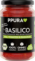 PPURA Tomatensauce Basilico Bio 340 g