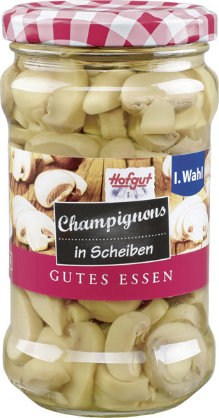 Hofgut Chamignons Scheiben 314 ml