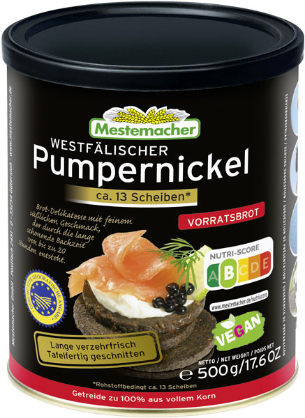 Mestemacher Pumpernickel Dose 500 g