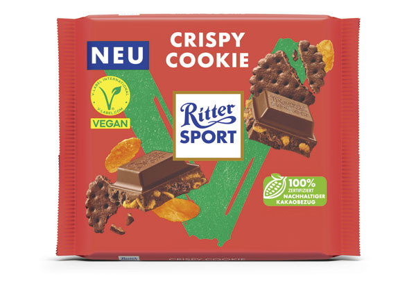 Ritter Sport vegan Crispy Cookie 100 g