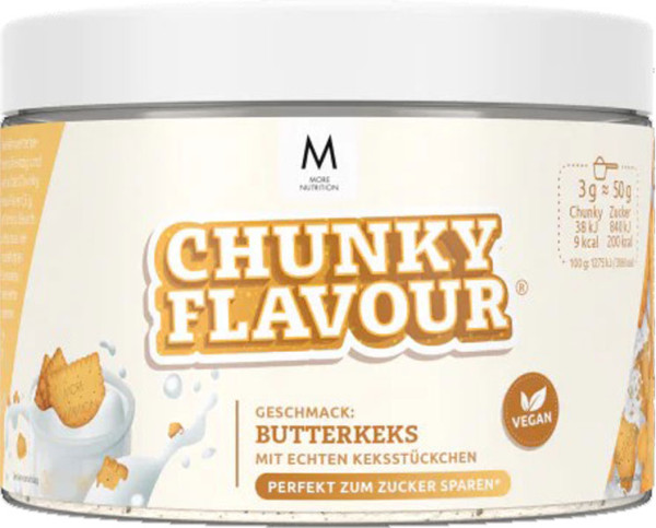 More Nutrition Chunky Flavour Butterkeks 250 g