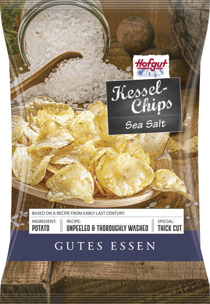 Hofgut Kesselchips Sea Salt 150 g