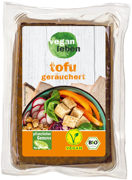 vegan leben Tofu geräuchert 200 g