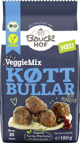 Bauckhof Bio Veg.Mix Koetbullar 180 g