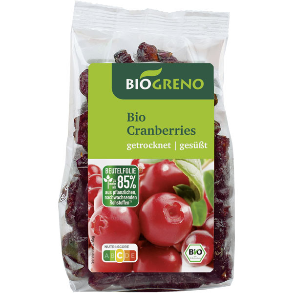Biogreno Cranberries 125 g