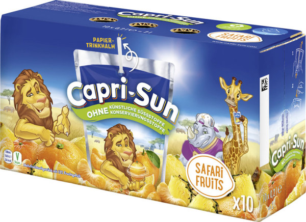 Capri-Sun Safari Fruits 10x200 ml