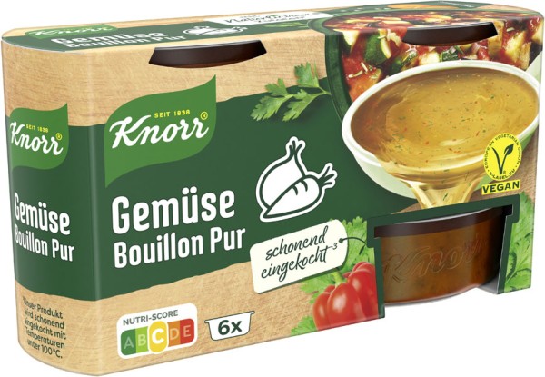 Knorr Gemüse Bouillon Pur