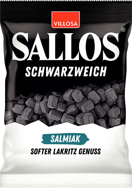 Sallos Schwarzweich Salmiak 200 g