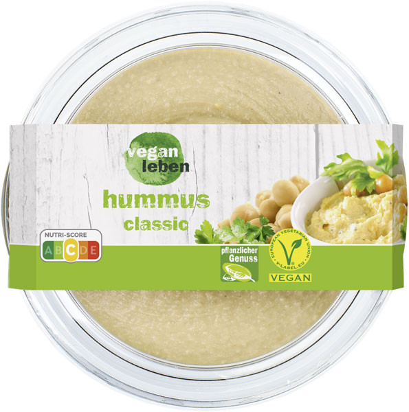 vegan leben Hummus 200 g