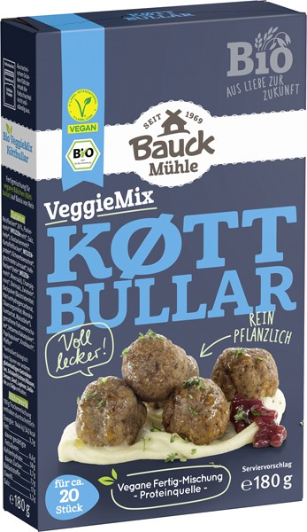 Bauckhof Bio VeggieMix Kötbullar 180 g