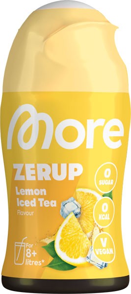 More Nutrition Zerup Lemon Iced Tea 65ml