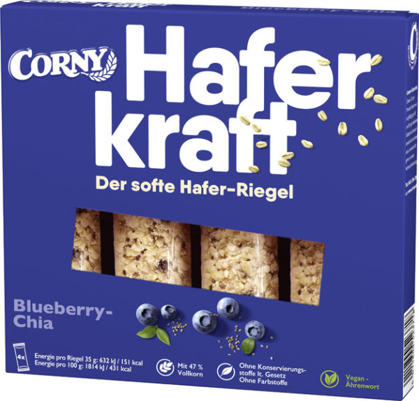 Corny Haferkraft Blueberry-Chia 140 g