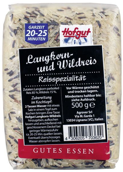 Hofgut Langkorn &amp; Wildreis 500 g