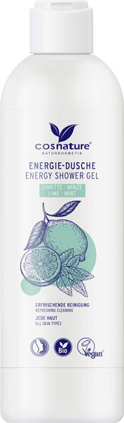cosnature Energie-Dusche Limette-Minze 250 ml