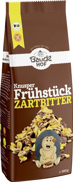 Bauckhof Knusper Frühstück Zartbitter 300 g