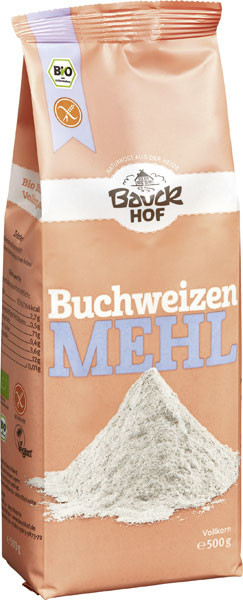 Bauckhof Buchweizenmehl Vollkorn 500 g