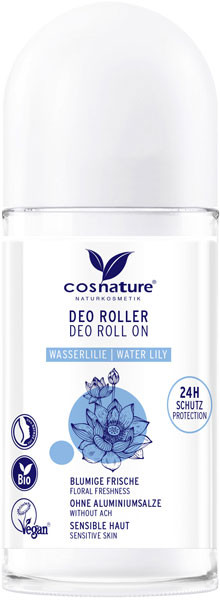 cosnature Deo Roller Wasserlilie 50 ml