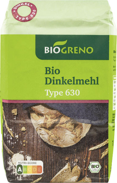 Biogreno Dinkelmehl Type 630 1000 g