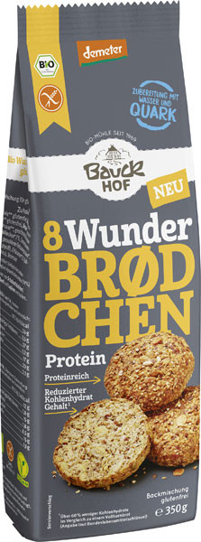 Bauckhof 8 Wunder Brodchen Protein 350 g