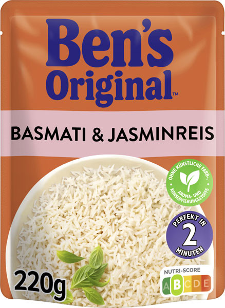 Ben`s Original Basmati & Jasmin-Reis 220 g