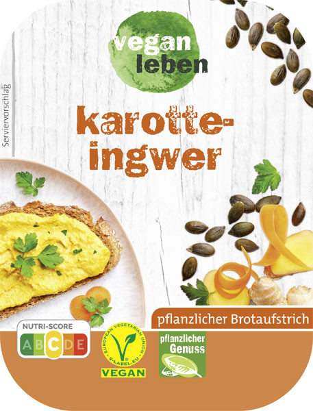 vegan leben Karotte-Ingwer 125 g