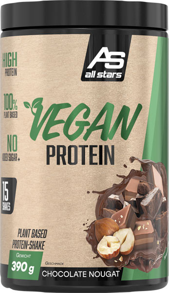 All Stars Vegan Protein Chocolate Nougat 390 g