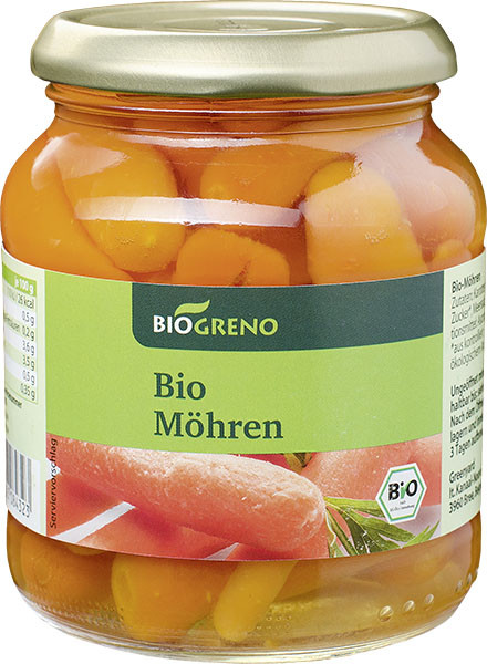 Biogreno Möhren 340 g